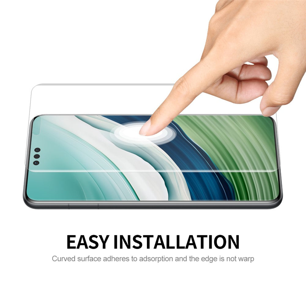 ENKAY HAT PRINCE For Huawei Mate 60 Pro / 60 Pro+ 3D Curved Screen Protector Hot Bending High Transparency PET Film