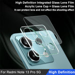 IMAK For Xiaomi Redmi Note 13 Pro 5G / Poco X6 5G Lens Protector Integrated Tempered Glass Lens Film + Acrylic Lens Cap