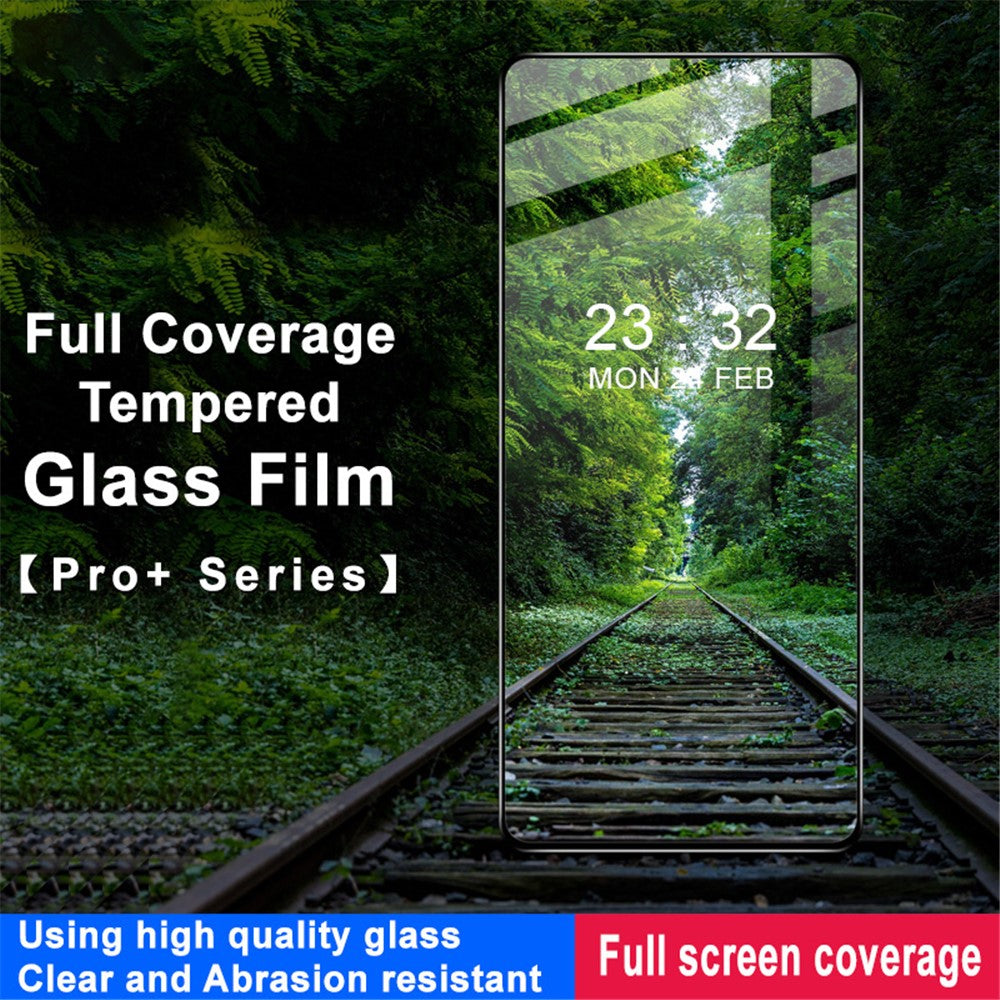 IMAK Pro+-serien för Xiaomi Redmi Note 13 5G / Note 13 Pro 5G skärmskydd heltäckande härdat glasfilm