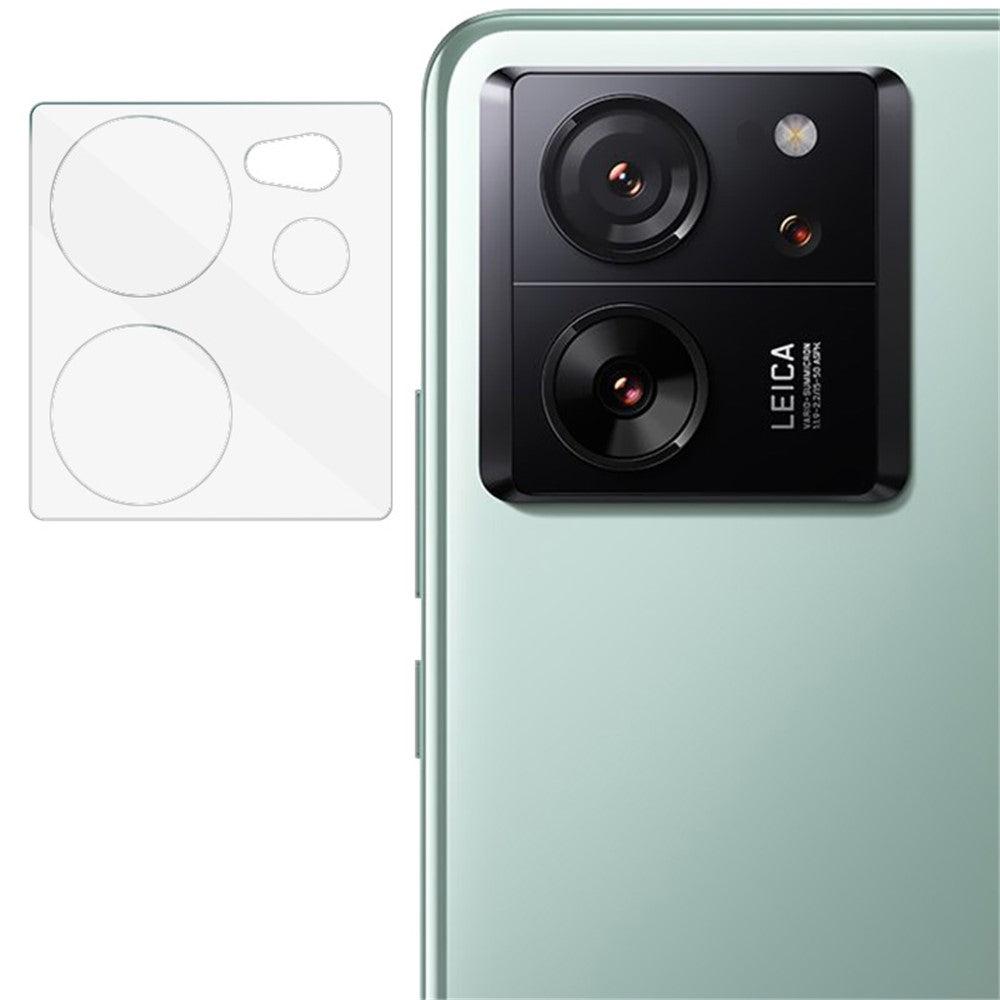 IMAK För Xiaomi 13T / 13T Pro Härdat Glas Linsskydd Integrerad Kameralinsfilm + Akryllinsskydd
