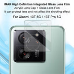 IMAK För Xiaomi 13T / 13T Pro Härdat Glas Linsskydd Integrerad Kameralinsfilm + Akryllinsskydd