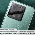 IMAK För Xiaomi 13T / 13T Pro Härdat Glas Linsskydd Integrerad Kameralinsfilm + Akryllinsskydd