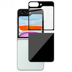 IMAK 1 Set For Samsung Galaxy Z Flip5 5G Rear Small Screen Protector Tempered Glass Full Covering Film