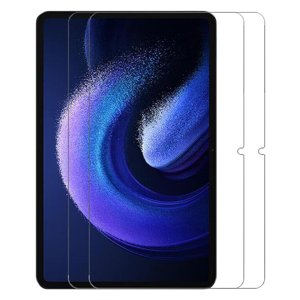 2Pcs For Xiaomi Pad 6 / Pad 6 Pro 2.5D Tablet Screen Protector Ultra Clear Tempered Glass Film