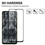 For Samsung Galaxy A05 4G AGC Tempered Glass with Black Edge Full Glue Full Coverage Screen Protector