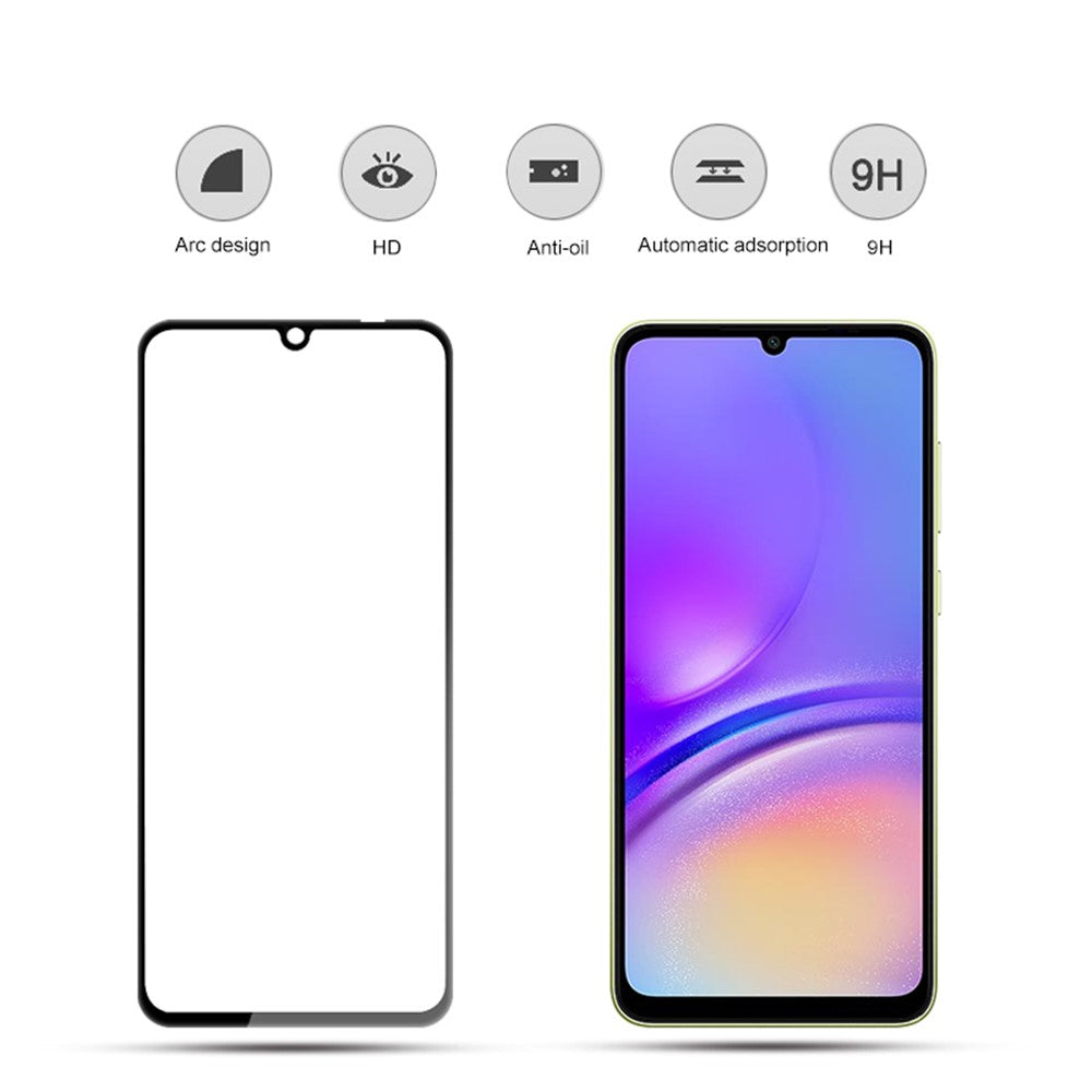 MOCOLO For Samsung Galaxy A05 4G Full Screen Protector Silk Printing Tempered Glass Film