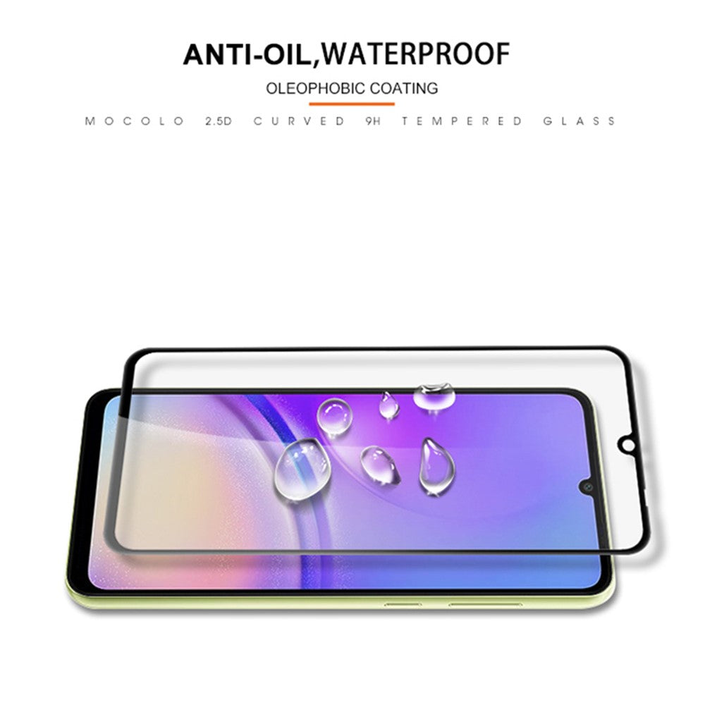 MOCOLO For Samsung Galaxy A05 4G Full Screen Protector Silk Printing Tempered Glass Film
