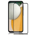 AMORUS til Samsung Galaxy A15 4G Skærmbeskytter Silketryk Fuldklæbende HD Klar Hærdet Glasfilm