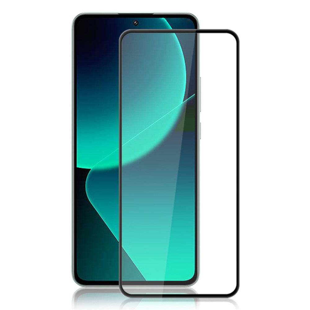 AMORUS skærmbeskyttelse til Xiaomi 13T / 13T Pro / Redmi K60 Ultra, silketryk, fulddækkende hærdet glasfilm