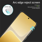 PINWUYO JK hærdet glasfilm Series-2 til Xiaomi 14, fulddækkende beskyttelse af aluminium-silikone-glas