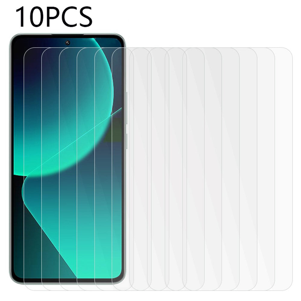 10PCS For Xiaomi 13T / 13T Pro / Redmi K60 Ultra Screen Protector 2.5D 0.3mm Tempered Glass Anti-Explosion Film