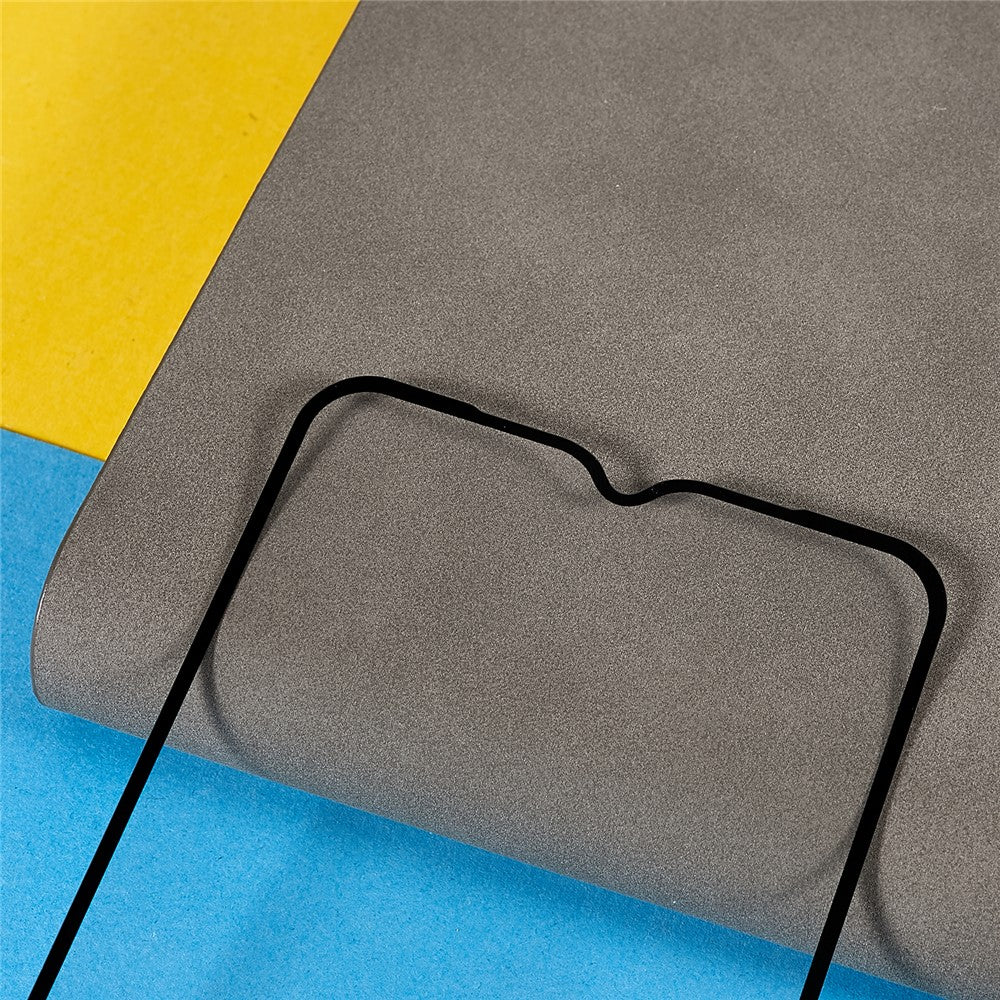 For Oppo A58 4G Full Screen Protector Silk Printing Full Glue 20D Tempered Glass Film