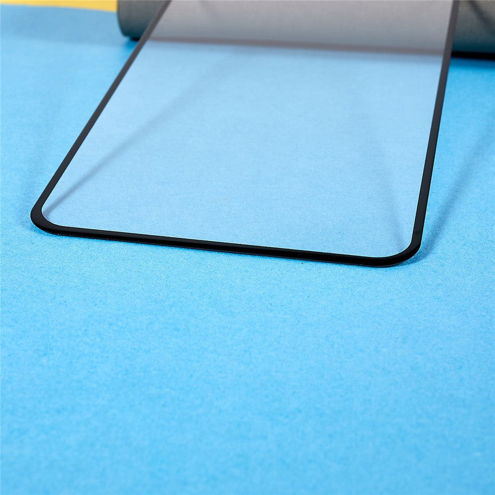 For Oppo A58 4G Full Screen Protector Silk Printing Full Glue 20D Tempered Glass Film