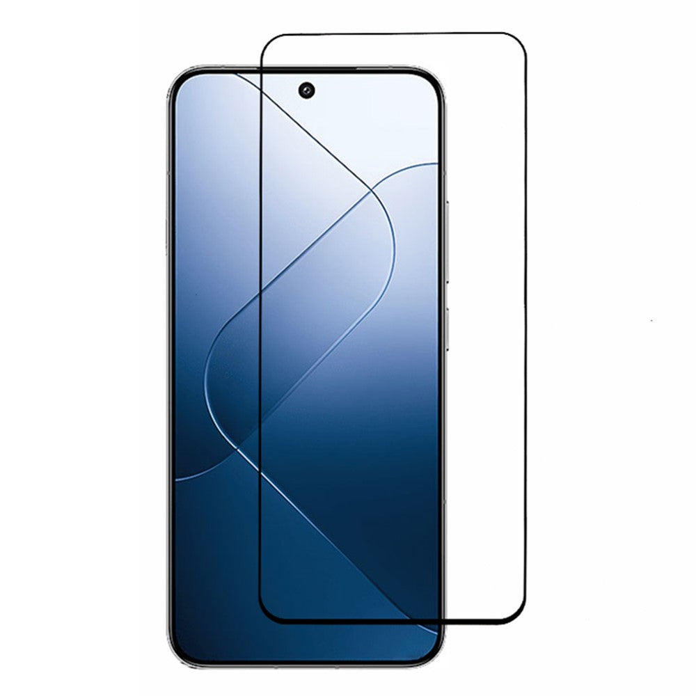 For Xiaomi 14 Full Screen Protector Tempered Glass Full Glue Silk Printing Film