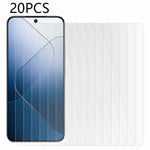 20PCS For Xiaomi 14 Shatter-Proof Screen Protector 2.5D 0.3mm Tempered Glass Film