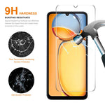 ENKAY HAT PRINCE 10Pcs For Xiaomi Redmi 13C 4G / Poco C65 4G Clear Screen Protector 0.26mm 9H 2.5D High Aluminium-silicon Glass Film