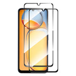 ENKAY HAT PRINCE 2Pcs for Xiaomi Redmi 13C 4G / Poco C65 4G Silk Printing Screen Protector 0.26mm 9H 2.5D Ultra Clear Film