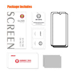 ENKAY HAT PRINCE 2Pcs for Xiaomi Redmi 13C 4G / Poco C65 4G Silk Printing Screen Protector 0.26mm 9H 2.5D Ultra Clear Film