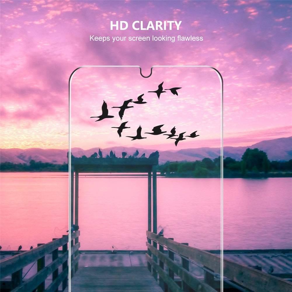 ENKAY HAT PRINCE 5Pcs 0.26mm 2.5D Clear Screen Protector for Xiaomi Redmi 13C 4G / Poco C65 4G High Aluminium-silicon Glass Film