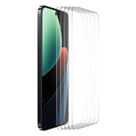 ENKAY HAT PRINCE 5Pcs for Xiaomi 14 Screen Protector High Aluminium-silicon Glass 0.26mm 2.5D Clear Film