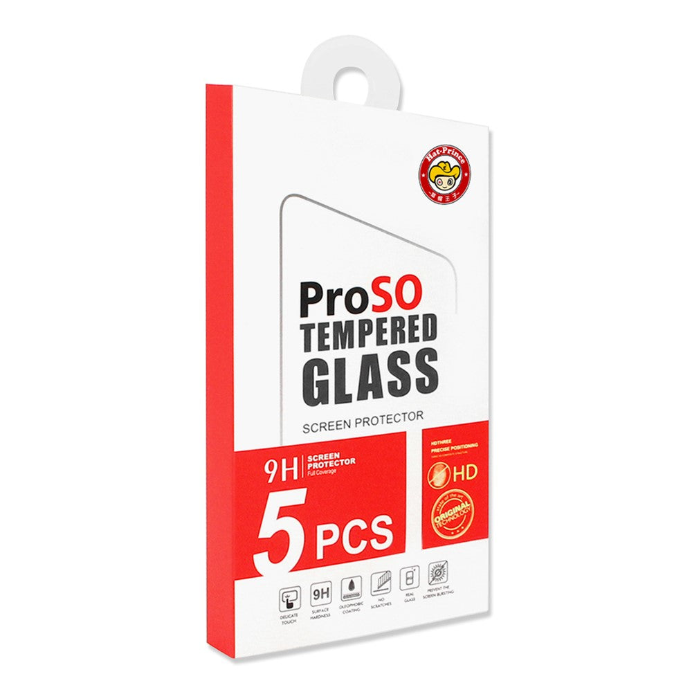 ENKAY HAT PRINCE 5Pcs for Xiaomi 14 Screen Protector High Aluminium-silicon Glass 0.26mm 2.5D Clear Film