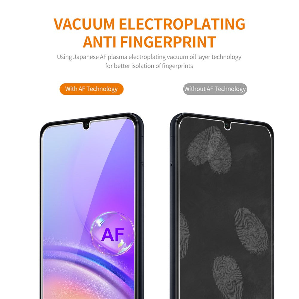 ENKAY HAT PRINCE 5 st för Samsung Galaxy A05 4G Hög aluminium-kisel glasfilm 0,26 mm 2,5D genomskinligt skärmskydd