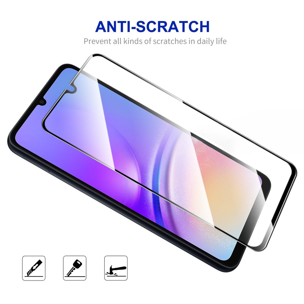 ENKAY HAT PRINCE 10 stk. til Samsung Galaxy A05 4G silketryk 0,26 mm 9H 2,5D HD klar fuld skærmbeskytter