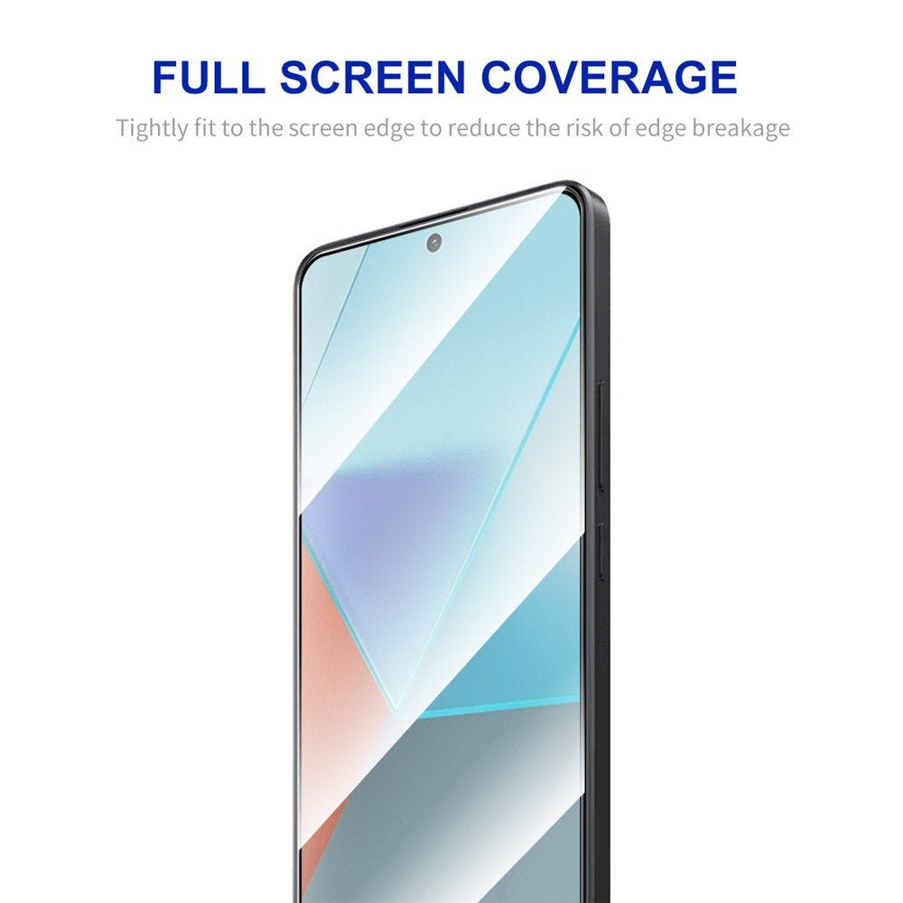 ENKAY HAT PRINCE 2Pcs for Xiaomi Redmi Note 13 5G / Note 13 Pro 5G Screen Protector Full Glue Full Cover Film