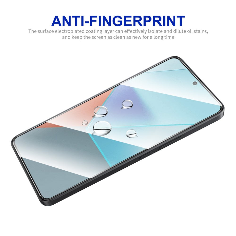 ENKAY HAT PRINCE 2Pcs for Xiaomi Redmi Note 13 5G / Note 13 Pro 5G Screen Protector Full Glue Full Cover Film
