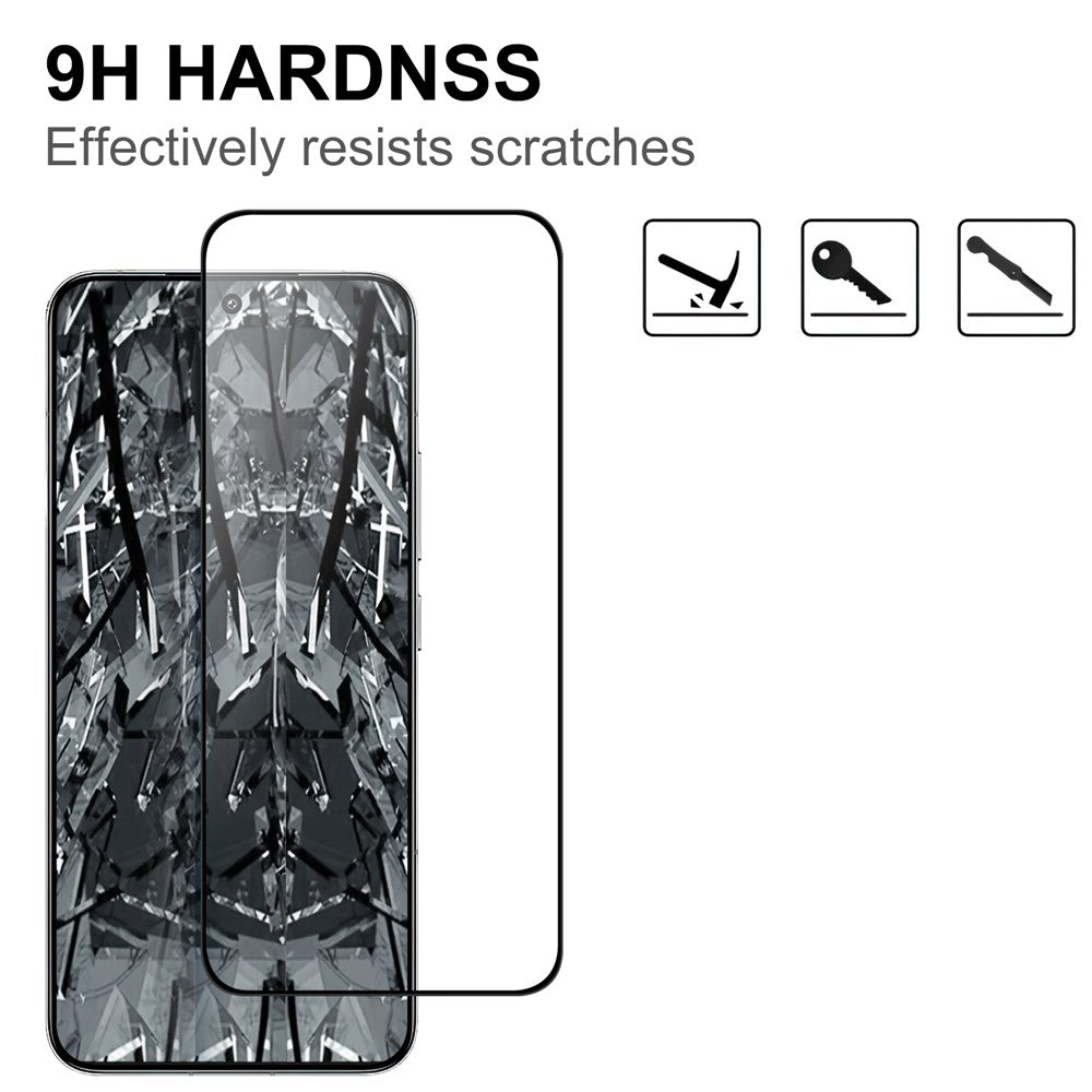 For Xiaomi 14 AGC Tempered Glass with Black Edge Full Glue Full Coverage Screen Protector