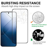 For Xiaomi 14 AGC Tempered Glass with Black Edge Full Glue Full Coverage Screen Protector