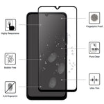 For Xiaomi Redmi 13C 4G / 13C 5G / Poco C65 4G / Poco M6 5G / 13R 5G AGC Tempered Glass with Black Edge Full Glue Full Coverage Screen Protector