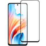 For Oppo A79 5G / A2 5G AGC Tempered Glass with Black Edge Full Glue Full Coverage Screen Protector