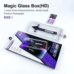 YONGPOLY For iPhone 13 / 13 Pro / 14 Tempered Glass Screen Protector Ultra Clear Film with Dust-Proof Net
