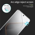 PINWUYO För Xiaomi 14 Pro 3D Hot Bending Skärmskydd Full Glue Anti-Explosion Härdat Glas Film