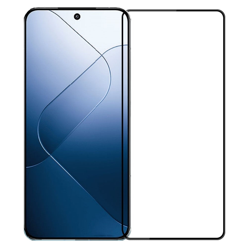 PINWUYO JK 3D Curved Tempered Glass Film-2 for Xiaomi 14 Full Glue Explosion-proof Screen Protector