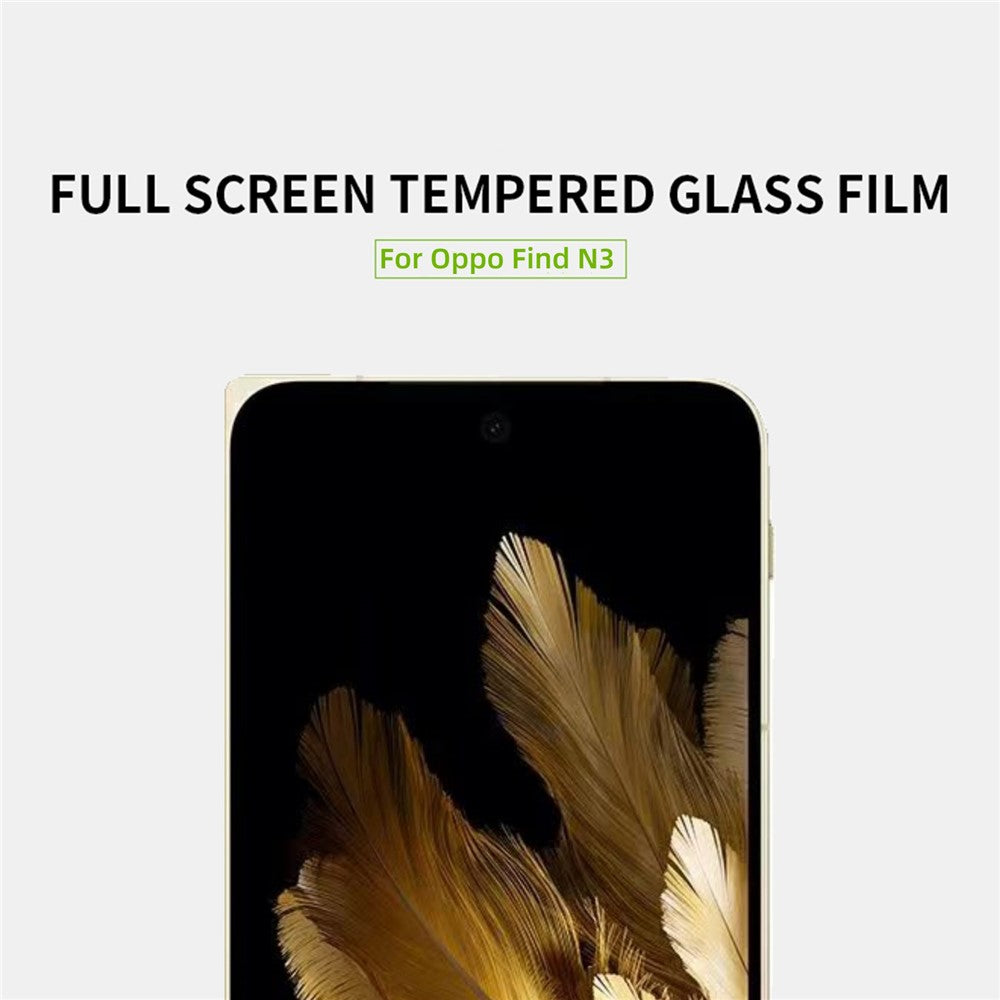 MOFI JK-hærdet glasfilm Series-1 til Oppo Find N3 5G, skærmbeskyttelse i høj-aluminium-siliciumglas