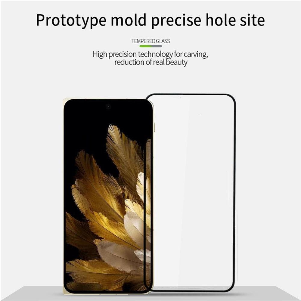 PINWUYO JK Härdat Glas Film Series-2 för Oppo Find N3 5G Full Glue Hög Aluminium-Silicon Glas Skärmskydd