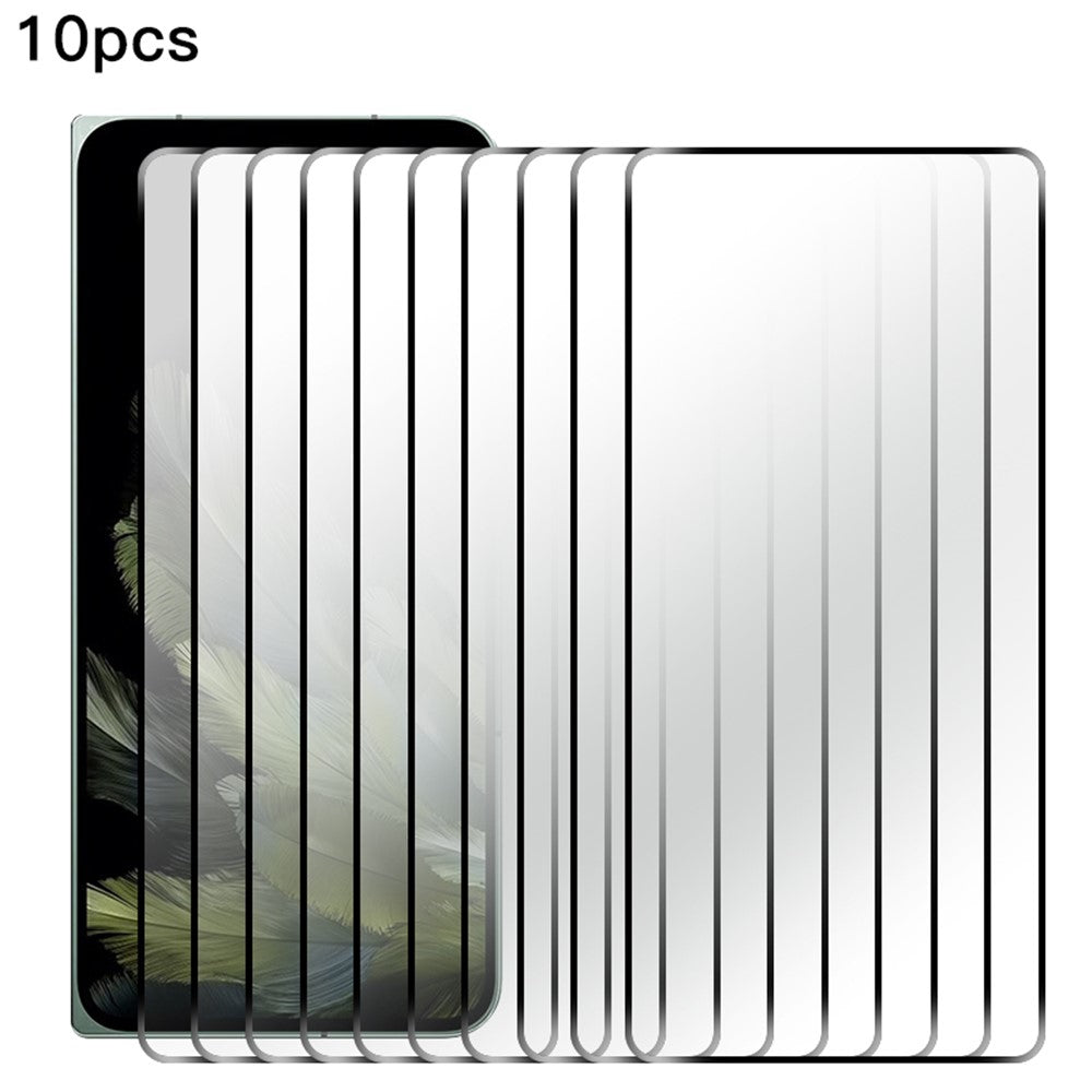 RURIHAI 10Pcs For Oppo Find N3 5G Screen Protector Scratch-resistant 2.5D 0.26mm High Aluminum-silicon Glass Film