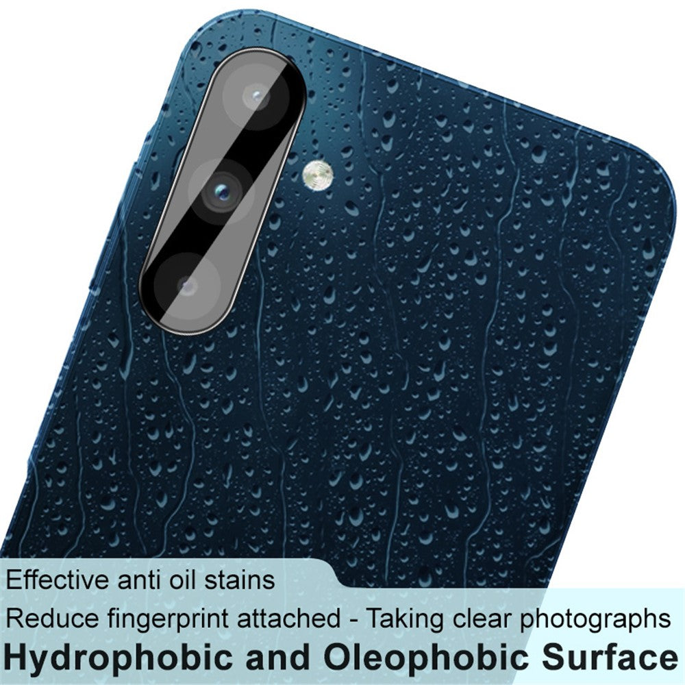 IMAK För Samsung Galaxy A15 5G mobillinsfilm Härdat Glas Linsskydd + Akryl Linsskydd (Svart Version)