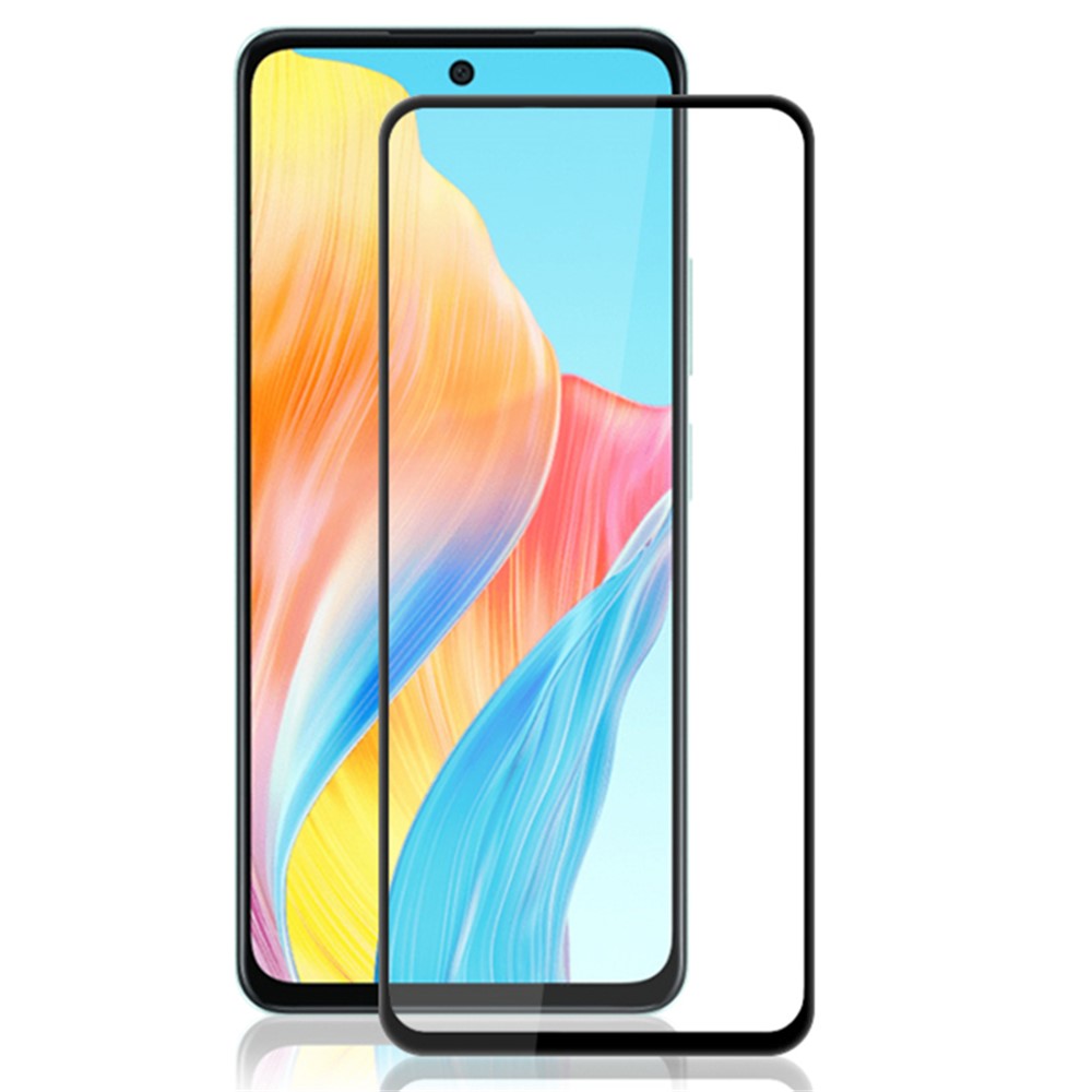 MOCOLO For Oppo A58 4G Screen Protector Full Glue Secondary Hardening Tempered Glass Film