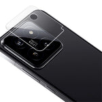 IMAK 2 st/set för Xiaomi 14 mobilmobil kameralinsfilm HD genomskinligt bakre linsskydd