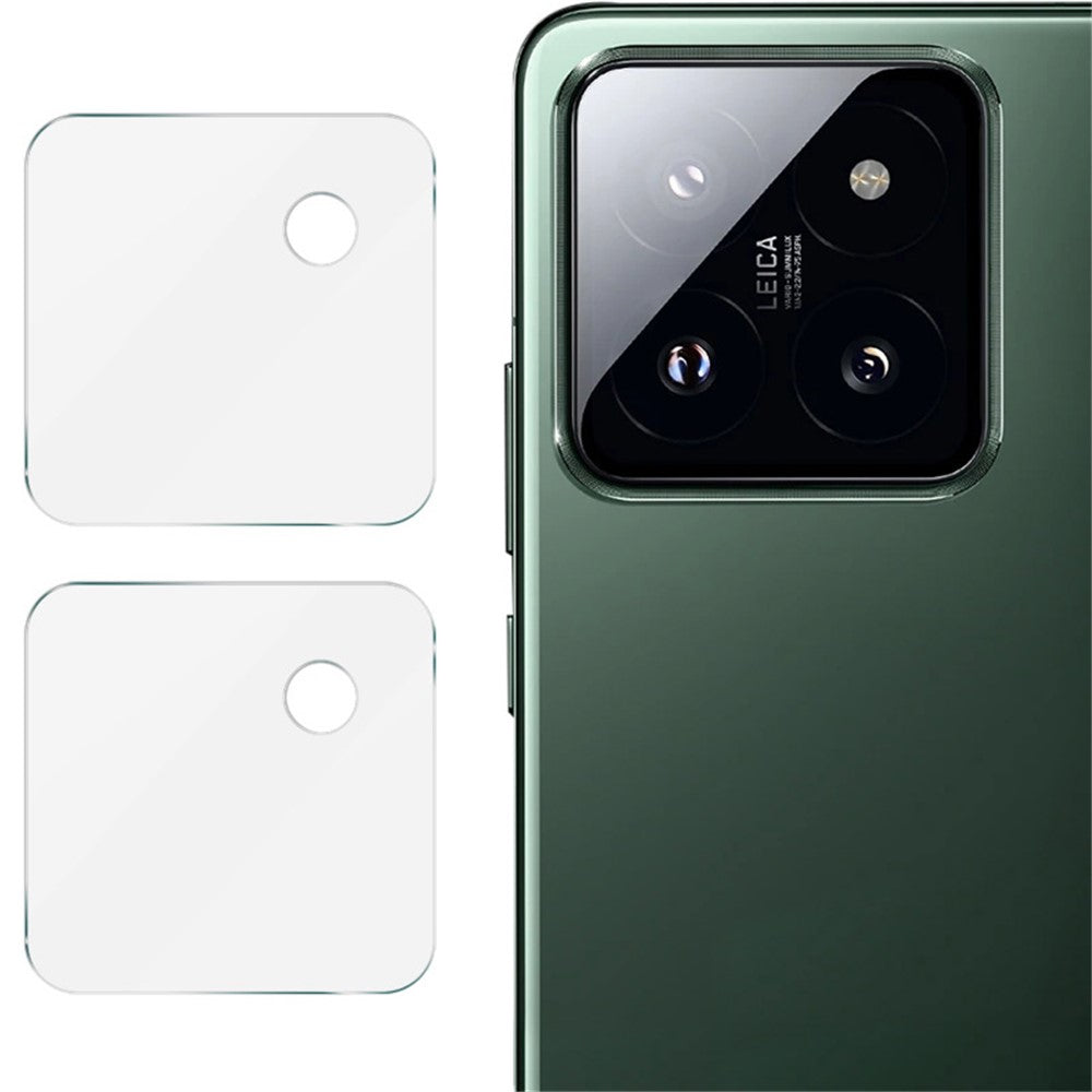 IMAK 2Pcs  /  Set For Xiaomi 14 Pro Anti-Scratch Phone Rear Lens Protector Camera Lens Film
