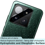 IMAK For Xiaomi 14 Pro Camera Lens Protector Tempered Glass Rear Lens Film (Black Version)