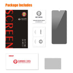 ENKAY HAT PRINCE För Samsung Galaxy A24 4G (162,1 x 77,6 x 8,3 mm) Anti-spion Helklämt Skärmskydd Explosionssäker Film