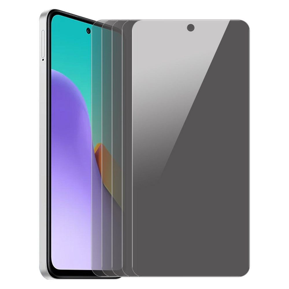 ENKAY HAT PRINCE 5 stk. til Xiaomi Poco M6 Pro 5G / Redmi 12 4G / Redmi 12 5G (Global) anti-spionage Ultra Clear-skærmbeskyttere