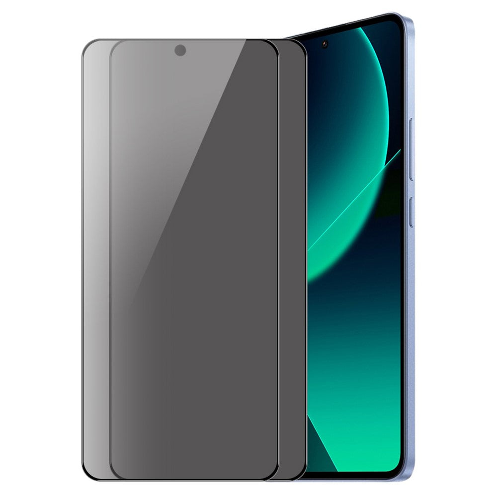 ENKAY HAT PRINCE 2Pcs for Xiaomi 13T / 13T Pro / Redmi K60 Ultra Privacy Full Coverage Film Tempered Glass Screen Protector