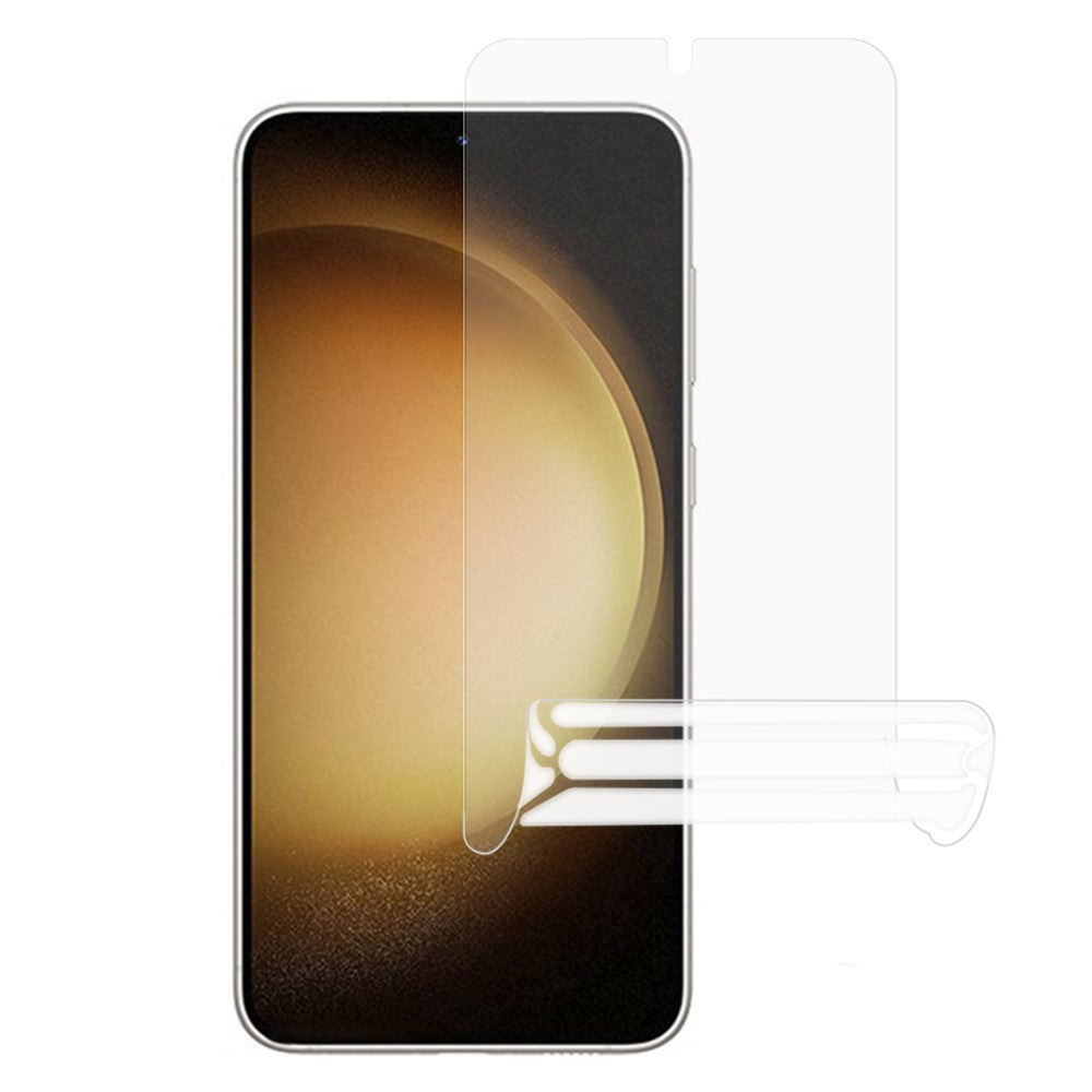 For Samsung Galaxy S24+ Hydrogel Film Transparent Soft TPU Full Covering Screen Protector
