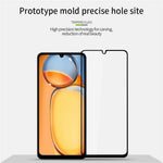 MOFI JK Series-1 För Xiaomi Redmi 13C 4G / 13C 5G / 13R 5G / Poco M6 5G Härdat Glas Film Genomskinligt Hög Aluminium-Silikon Glas Skärmskydd