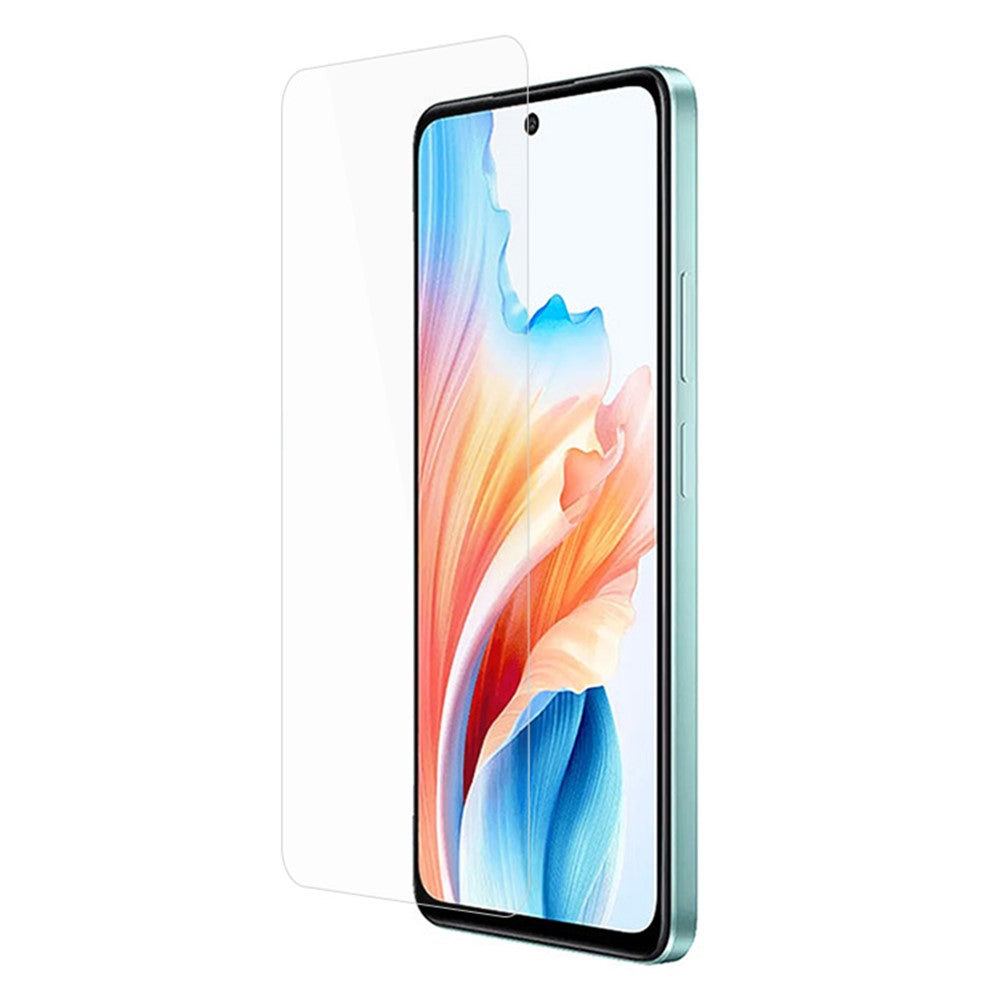 For Oppo A79 5G / A2 5G Phone Screen Protector 0.3mm Arc Edge Tempered Glass Anti-scratch Film